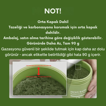 Holy Basil Bubble Maske